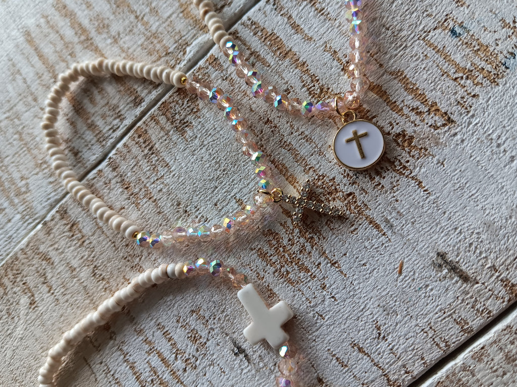 Stretch Cross Bracelets
