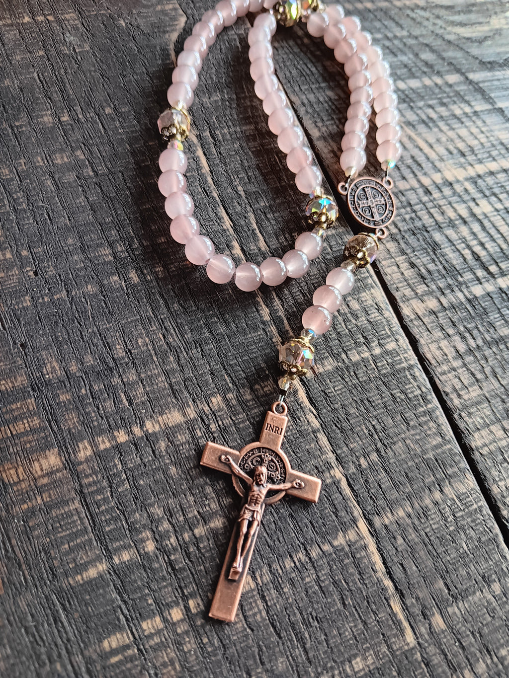 Glass Bead Rosary