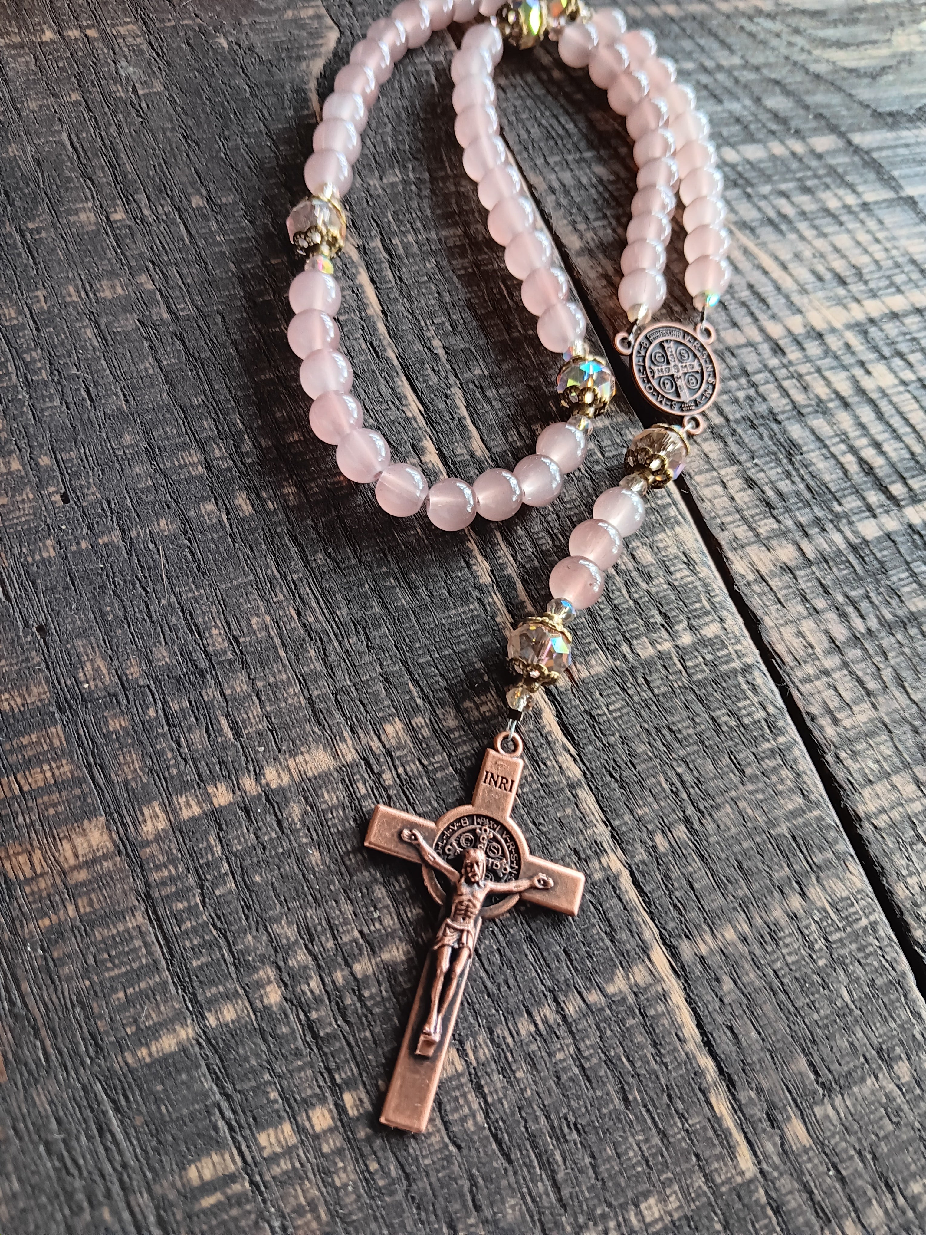 Glass Bead Rosary