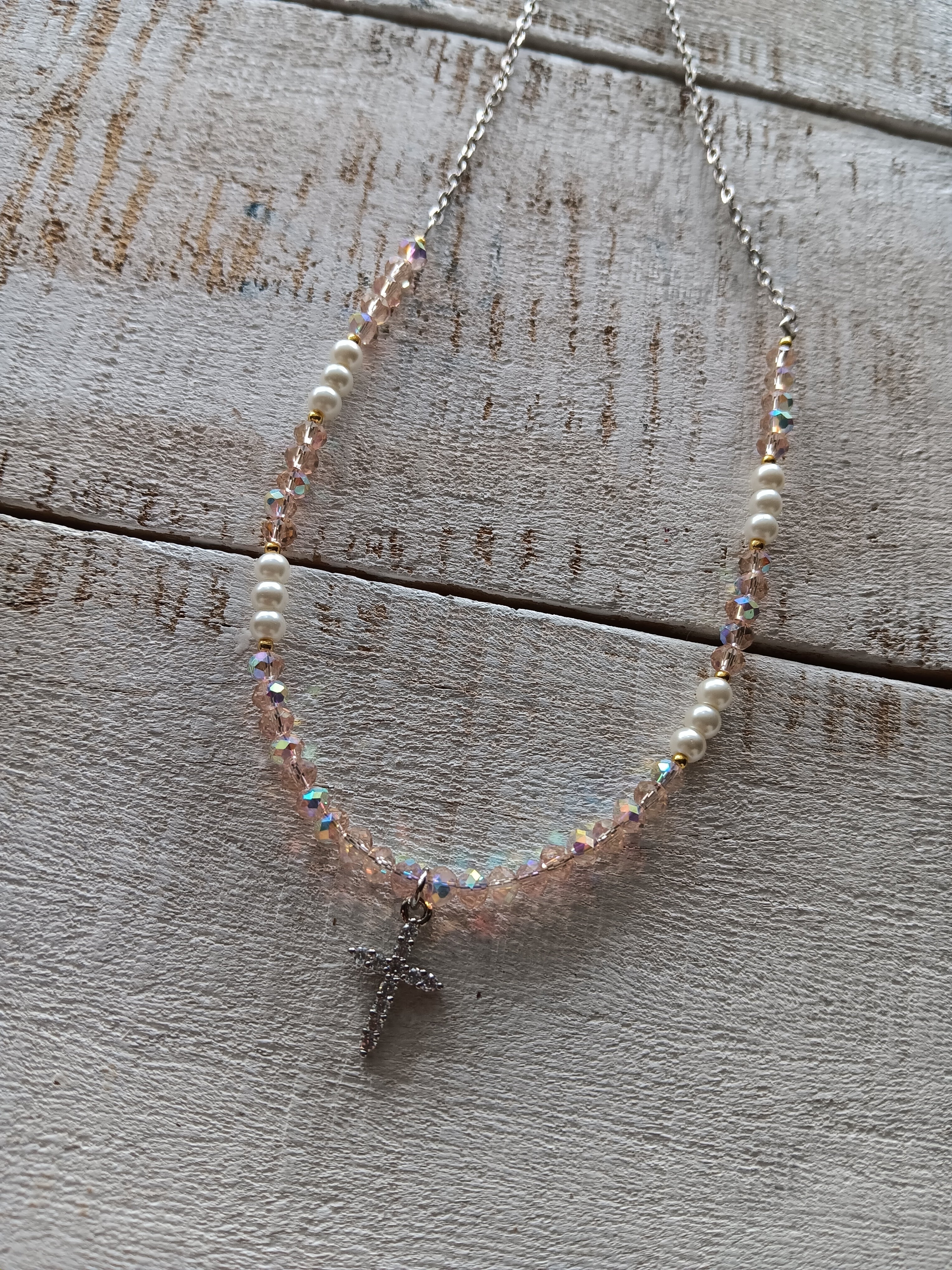 Girl's Cross Necklace